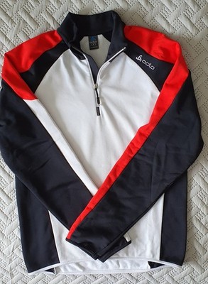 Odlo Half-Zip Sportpullover (Midlayer) Herren, Langarm, Gr.M