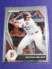 2021 Panini Prizm Draft Picks #PDP35 Matheu Nelson