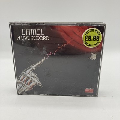 CAMEL - A Live Record - 2xCD Album Original Fat-Box Case Rare