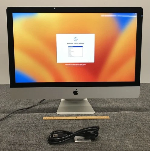 Apple iMac A1419 MNE92LL/A 2017 5K 27" i5-7500 16GB RAM 1TB HDD + 32GB SSD As Is