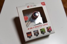 Lente fotográfica Olloclip 4 en 1 para Apple iPhone 5 5s gran angular roja