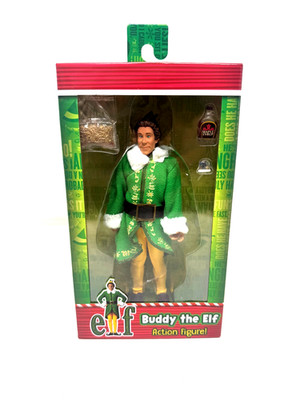 NECA Elf Movie Buddy The Elf Will Ferrell SEALED Figure