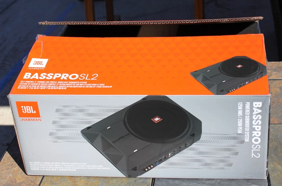 JBL BassPro SL 8 Inch 125W Self-Powered Compact Subwoofer System For Parts Only - Image 2 of 4