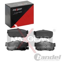 Maxgear BremsbelÄGe Satz Hinterachse Passend FÜR Infiniti I30 Nissan 100NX