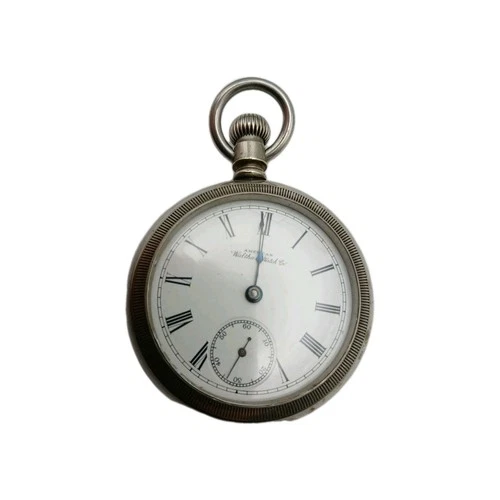 Antique Waltham Crown Set 18 size Pocket Watch 15 jewels - Repair or parts