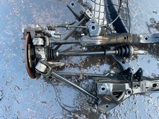 ABARTH FIAT 124 SPIDER REAR LEFT SUSPENSION CORNER HUB SHAFT ARMS BRAKES