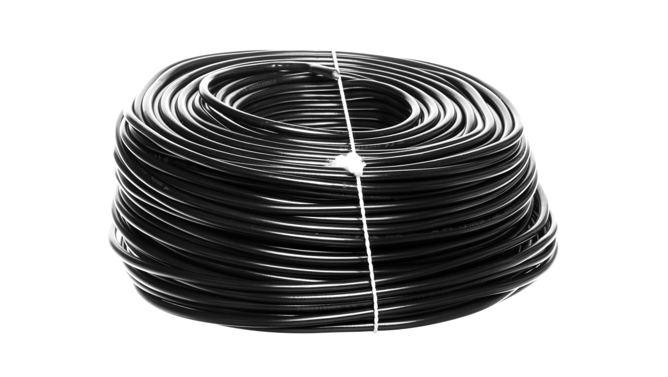Residential Cable H03VV-F/ OHBY T0115 OHB 3 X 0.75 BLACK