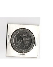 Circus Circus Las Vegas Nevada 1968 $1 slot token
