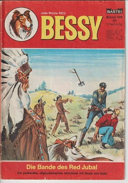 Bessy 106 Hetzjagd auf die Grenzbanditen original Bastei Verlag - Bild 1 von 1