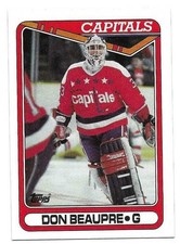 DON BEAUPRE 1990-91 TOPPS CARD NM-MT CONDITION