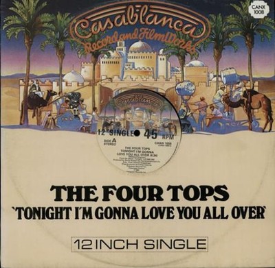 Four Tops - Tonight I'm Gonna Love You All Over (12'') (Near Mint (NM or M-)) - 2