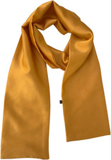 59 Long Silk Like Head Scarf Women's Fashion Square Neck Satin Scarfs for Bag H