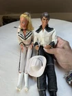Mattel 1980 Western Barbie and Ken Doll Set Western Stars, Lot of 2, Vintage