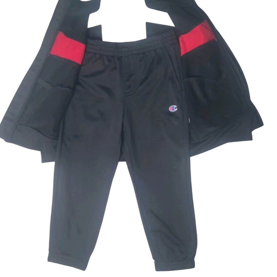 Champion Niño Niño Niño 2 Piezas Fácil Cuidado Activo Pista Set Talla 3T Nuevo Foto 4 de 4