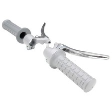 Griff Satz grau Gasgriff Bremsgriff Kupplungsgriff für Hercules Zündapp Kreidler