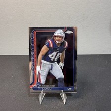 2025 Topps Chrome Football #213 Jahlani Tavai New England Patriots