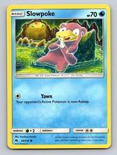 Slowpoke 54/214 Common Lost Thunder Near Mint on eBay