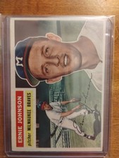 1956 Topps Ernie Johnson - vg-ex
