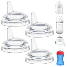Sippy Spout Nipples for Philips Avent Natural Bottles 4 Count Silicone BPA Free