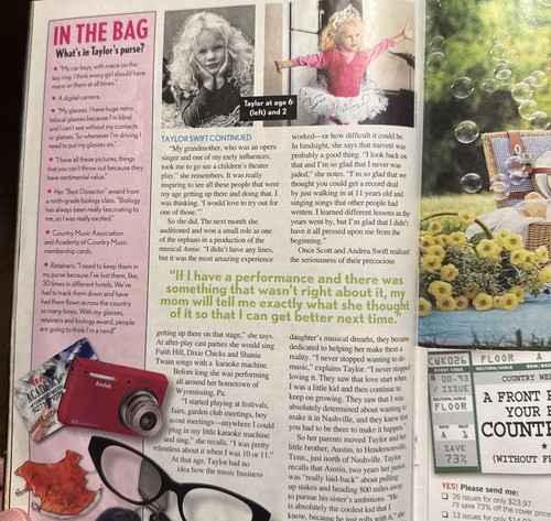 TAYLOR SWIFT Country Music Weekly Dec 8 2008 INTERVIEW & PHOTOS NICE!! - Picture 3 of 5