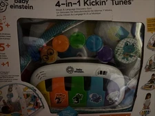 Baby Einstein 4-in-1 Kickin' Tunes Music and Language Discovery Activity Gym NEW
