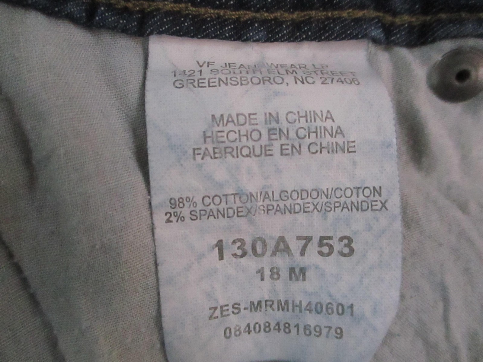 Riders By Lee Bootcut Jeans Womens 18M Blue Med Wash High Rise Stretch 36x30 thumbnail 5