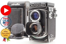 Top Mint w/Hood Strap Minolta Autocord III TLR Film Camera 75mm f3.5 JAPAN