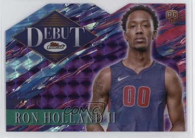 2024 Finest Debut Purple Geometric Refractor /100 Ron Holland II Rookie RC 1r1e