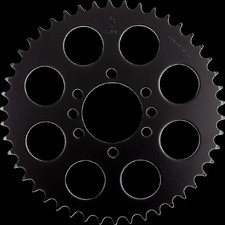 JT Sprockets Motorcycle Steel Rear Sprocket Black For Suzuki T20 250 1968 - 46T