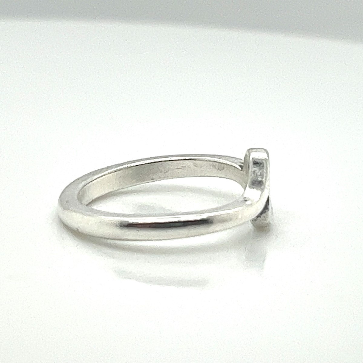 James Avery Initial Script "C" Sterling Silver Ri… - image 4