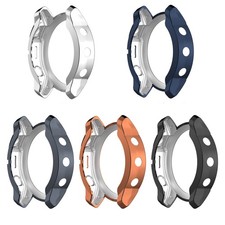 Electroplating Protective Case TPU Hollow Case Cover for Garmin fenix7X