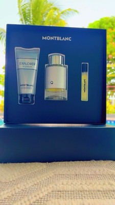 Montblanc Explorer Platinum Gift Set Eau de Toilette Men's Fragrance