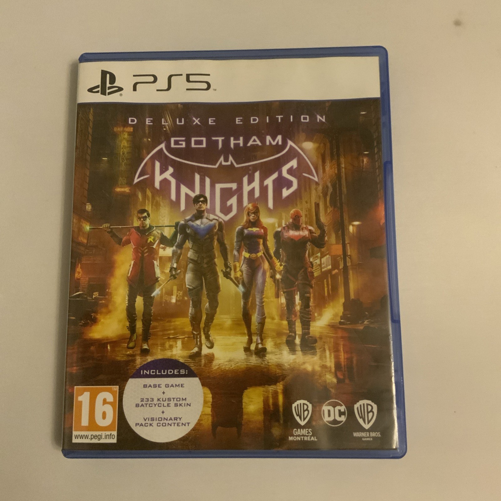 Gotham Knights - Deluxe Edition (PlayStation 5, 2022)