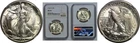 1945-D Walking Liberty Half Dollar   NGC M-64