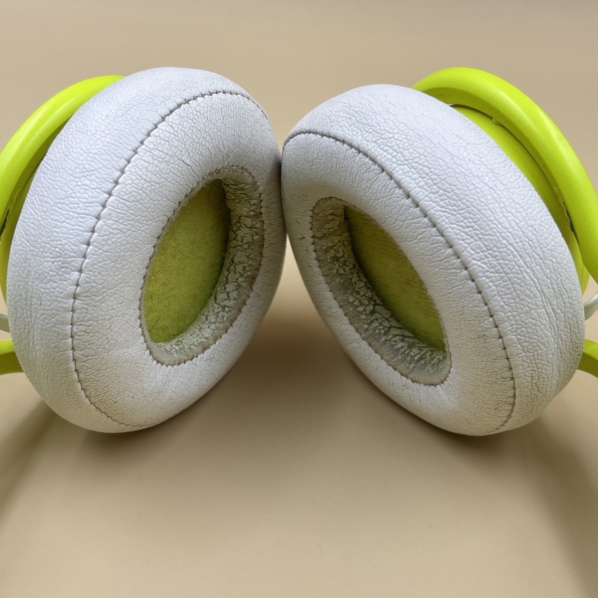 Beats Mixr Headphones On-Ear Neon Yellow TESTED WORKS | eBay