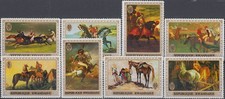 Rwanda Horse Paintings 1970 MNH-7,50 Euro