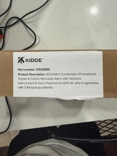 Kidde 30CUAR-V Hardwired Smoke Carbon Monoxide Alarm Voice PN 21032850 Open Box