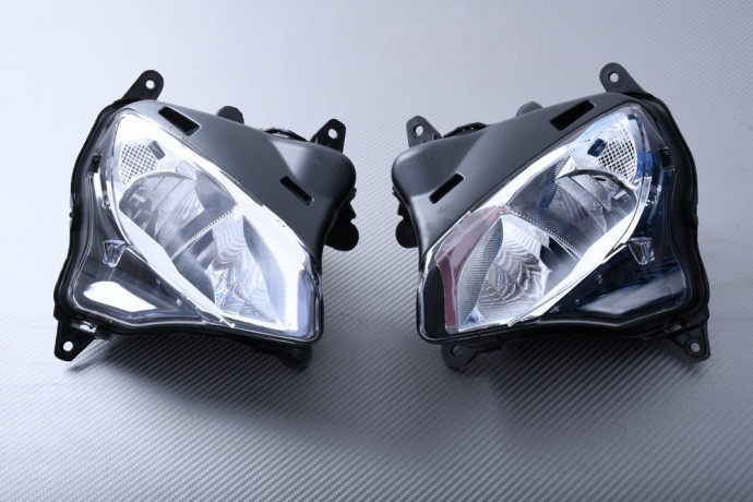Phare avant Yamaha YZF R3 optique de remplacement route et piste 2019-2024