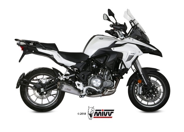 AuspuffendstüCk Mivv Delta Race Inox Benelli TRK 502 2017 2018 2019 2020-image