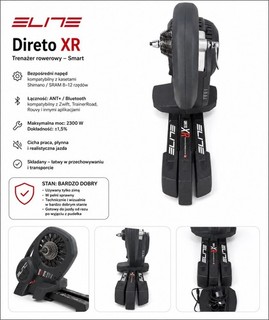 Elite Direto XR Smart Trainer Fahrrad Heimtrainer – sehr guter Zustand