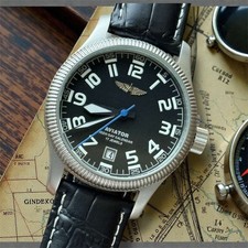 Raketa Watch Mechanical Aviator Wrist Russian Vintage Soviet USSR Military Pilot