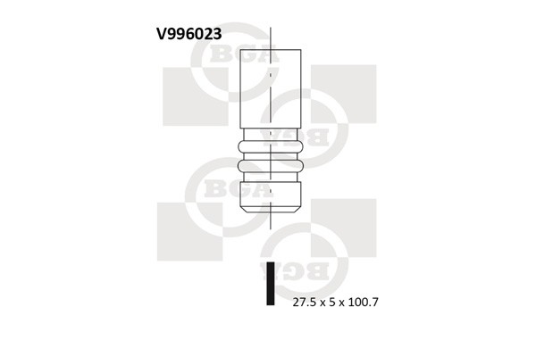 BGA Auslassventil FüR Opel Astra F Vectra B (B) G Mk IV (G) Zafira A Corsa C II-image