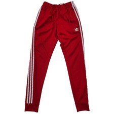 adidas Herren Trainingshose rot 3 Streifen XS...