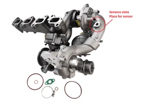 Turbolader fur BMW (E81,  E82, E88), X1 2.0D 150KW 2007- 10009700025