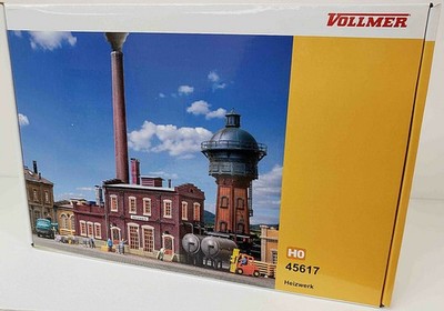 Vollmer #45617 NEW HO 1/87 KIT Boiler/Heating Plant Building for Marklin
