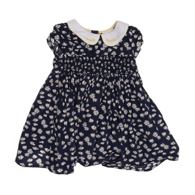 Next Baby, Kleid, Größe: 80, Blau/Mehrfarbig, Blumen, Mädchen #1Ah