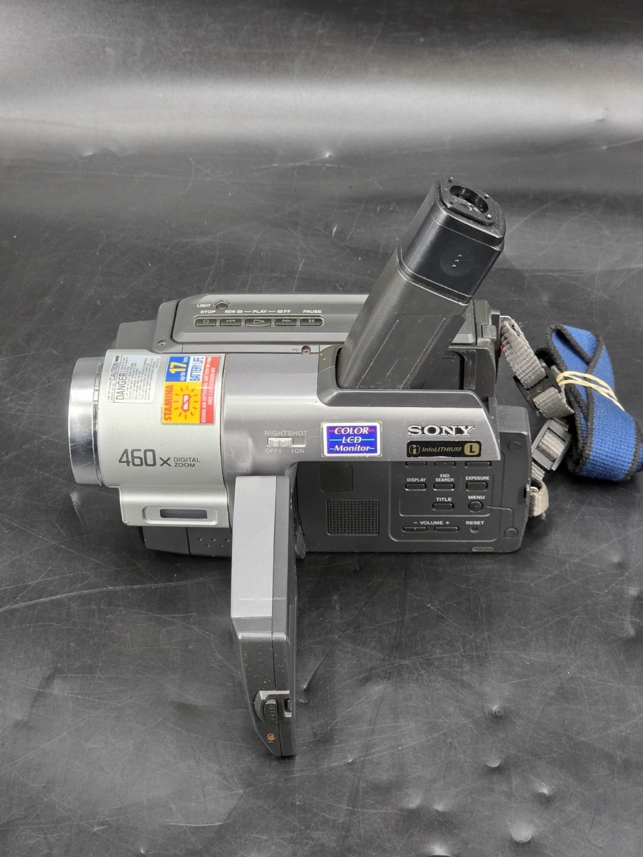 SONY videoHi8 Handycam CCD-TRV60 ⑨ Sony Handycam CCD-TRV608 Hi-8 Analog Camcorder for sale online | eBay