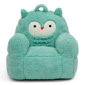 Delta Children Owl Cozee Buddy Chair, Teal