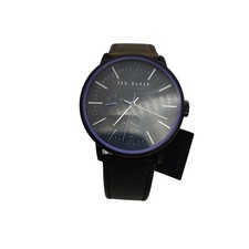 Image of Ted Baker Mens Jason Watch Water Resistant brown leather new with box rrp 145