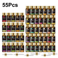 MAYJAM Essential Oil Gift Set 55Pcs 5ml Pure Oils Kit for Diffusers Aromatherapy